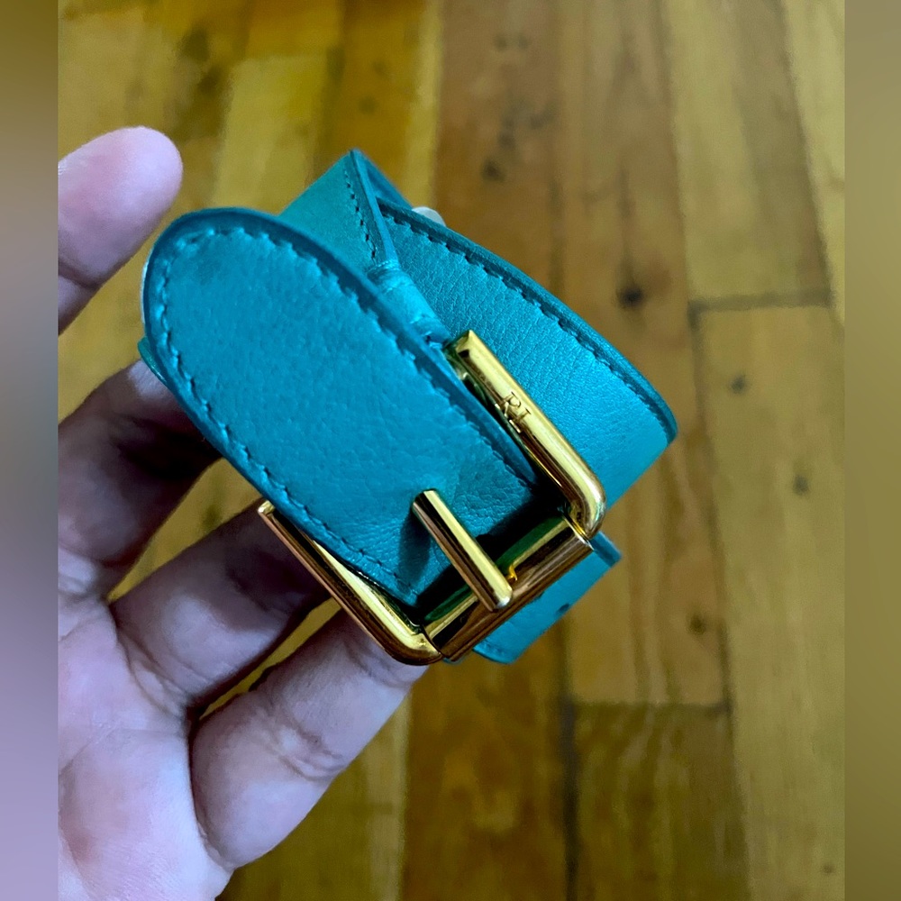 Ralph Lauren- leather fashion  wrap bracelet.